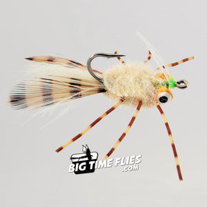 MFC Crab Rangoon Fly - Permit, Bonefish - Saltwater Fly Fishing Fly