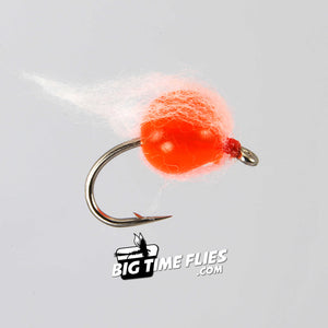 Otter's Soft Milking Egg - Tangerine - Fly Fishing Flies