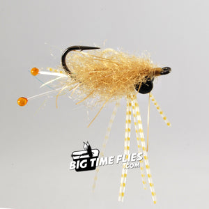 Simple Crab - Tan - Permit, Bonefish Saltwater Fly Fishing Flies