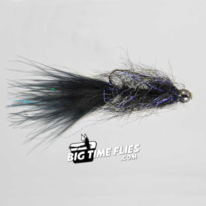Balance Leech - Black UV - Balanced Leech - Fly Fishing Flies
