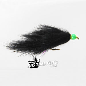 Bead Head Bunny - Black - Salmon Flies - Alaska