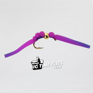 Gummy Worm - Purple - Fly Fishing Flies