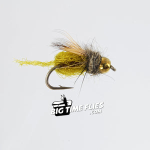 Caddis Sparkle Pupa - Bead Head - Olive - Trout Nymphs - Fly Fishing Flies