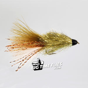 Coffey's Conehead Sparkle Minnow - Sculpin - Gold - Fly Fishing Flies