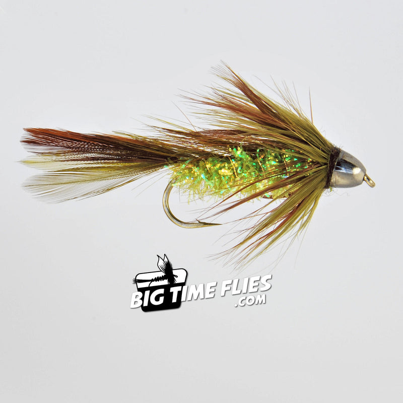 Coffey's Conehead Sparkle Minnow - Sculpin – BigTimeFlies