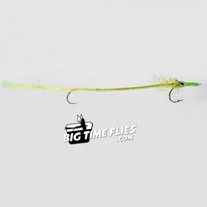 Cuda Snack - Chartreuse - Barracuda - Fly Fishing Flies