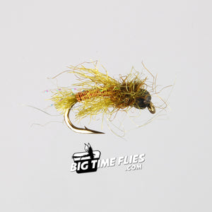 Deep Six Caddis Pupa - Copper - Trout Nymphs - Fly Fishing Flies
