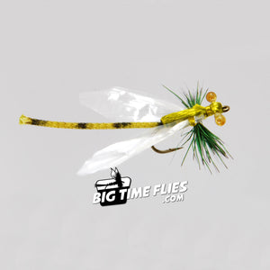Deer Hair Damsel - Olive