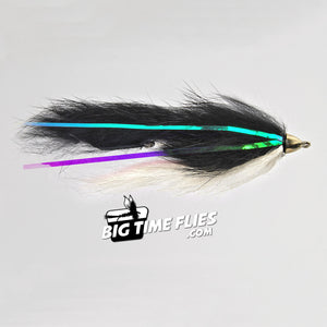 Dolly Llama - Black & White - Fly Fishing Flies