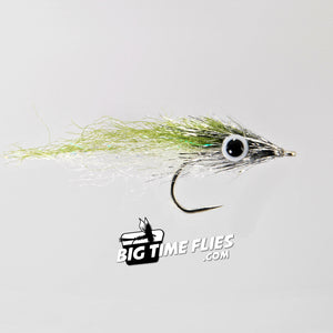 EP Micro Minnow - Light Olive - 2pk - Saltwater Baitfish Streamer - Fly Fishing Flies