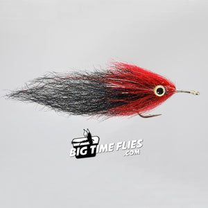 Enrico Puglisi Tarpon Streamer - Red/Black - Saltwater Fly Fishing Flies