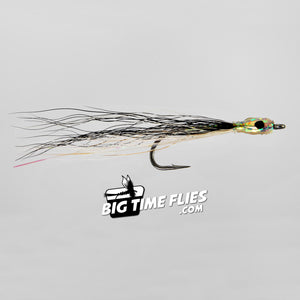 Flashy Lady - Black / White - Streamer - Fly Fishing Flies