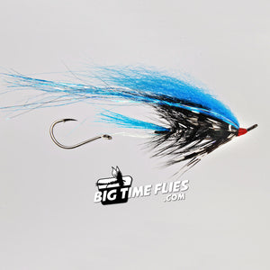 Foxee Dog - Black / Blue - Steelhead Articulated - Fly Fishing Flies