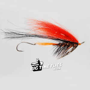 Foxee Dog - Orange & Black - Steelhead Articulated Fly Fishing Flies