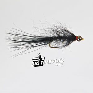 Bead Head Hale Bopp Leech - Black - Stillwater Trout - Fly Fishing Flies