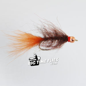 Bead Head Hale Bopp Leech - Brown - Stillwater Trout - Lake Fly Fishing Flies