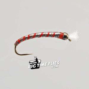 Hangin' With My Chromies - Red - Chironomid Pupa - Fly Fishing Flies