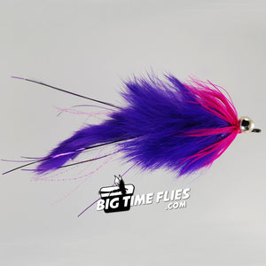 Hare Ball Leech - Aleutian Queen - Salmon Steelhead Fly Fishing Flies