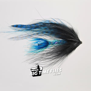 Hartwick's Hoser - Black & Blue - Steelhead Articulated Fly Fishing Flies