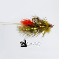 Jon's Lion Bugger - Olive - Rubber Leg Wooly Buggers - Fly Fishing Flies