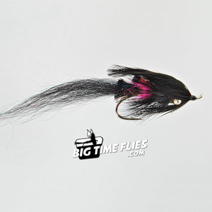 Jon's Motion Prawn - Black - Steelhead Salmon - Fly Fishing Flies