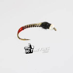 Jumbo Juju Chironomid - Zebra - Midge Pupa - Stillwater Lake Fly Fishing Flies
