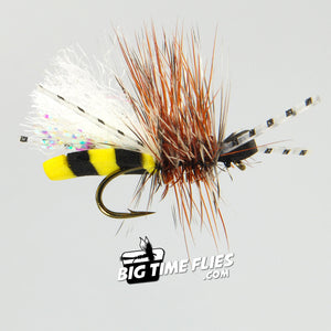 Meanie Bee - Trout Fly Fishing Flies Attractor Terrestrials