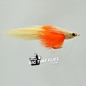 Megalopsicle Small - Tan/Orange - Snook Tarpon - Fly FIshing Flies