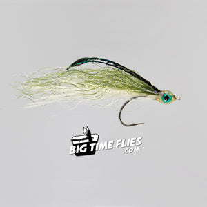 Mini-Ceiver - Olive - Saltwater - Sea-run Cutthroat - Fly Fishing Flies