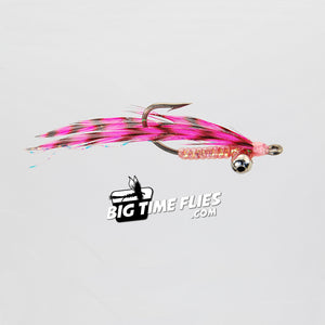 Mini Crystal Shrimp - Pink Pearl - Bonefish Pink Humpy Salmon - Fly Fishing Flies