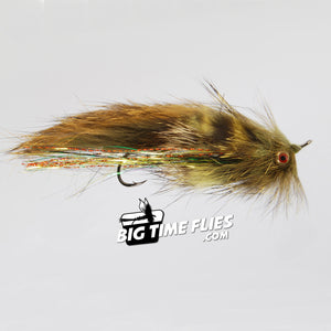 Mini Loop Sculpin - Olive - Trout Articulated Streamers - Fly Fishing Flies