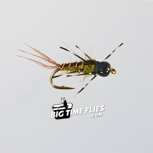 Morrish Anato-May Olive - Mayfly Nymph - Fly Fishing Flies