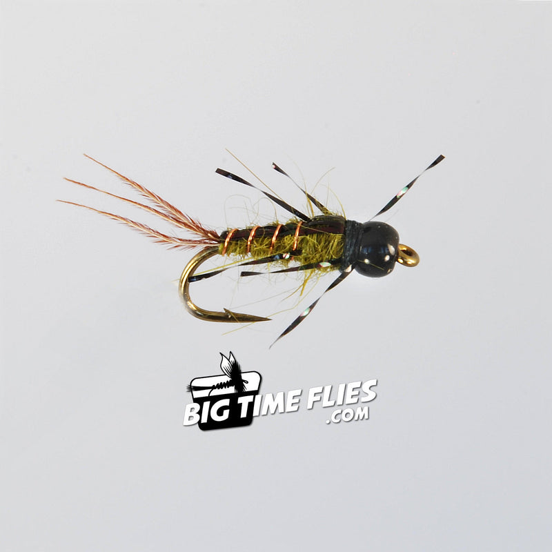 Anato-May Olive - Trout Nymphs - Fly Fishing Flies – BigTimeFlies