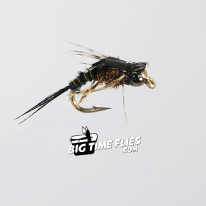 Morrish Biotic Nymph - Black - Trout - Fly Fishing Flies
