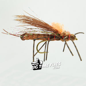 Morrish Fluttering stone - Salmon - Trout Fly Fishing Dry Flies Stoneflies