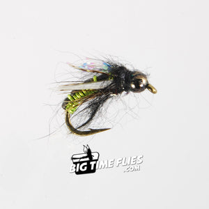 Ken Morrish Hot Wire Caddis - Chartreuse Olive - Pupa - Nymphs - Fly Fishing Flies