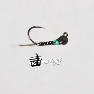 Newbury's Alt-Rocker - Black - European Euro Nymph - Fly Fishing Flies