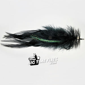 Pike Snake - Black - Pike and Musky - Fly Fishing Flies