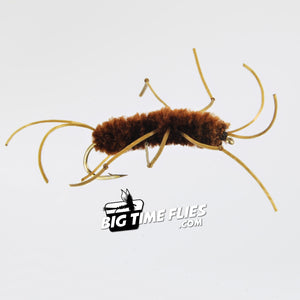 Restless Stone - Dark Brown - Stonefly Nymph - Fly Fishing Flies
