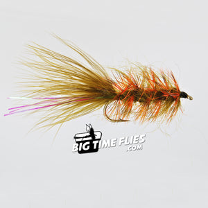 Denny Rickards Seal Bugger - #3 - Olive - Stillwater Lake Fly Fishing Flies