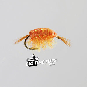 RIO's Scud - Orange - Dead Scud - Fly Fishing Flies