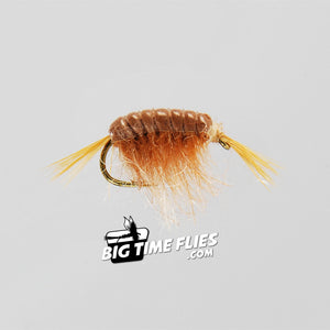 RIO's Scud - Tan - Scuds, Freshwater Shrimp - Fly Fishing Flies