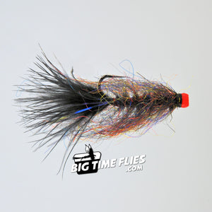 Phil Rowley's Balanced Leech - Black CBO - Stillwater Lake Fly Fishing Flies