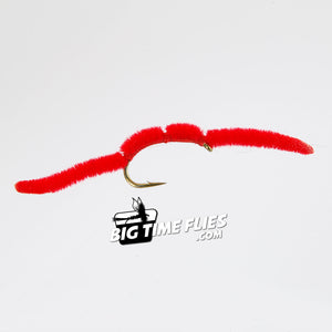San Juan Worm - Red - Fly Fishing Flies