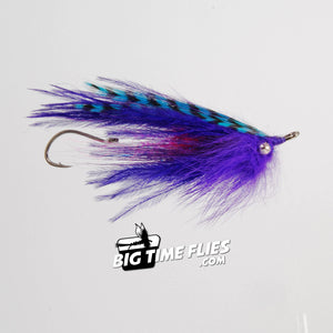 Signature Mini Intruder - Purple  - Steelhead Fly Fishing Flies