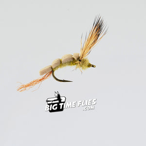 Sparkle Dun Foam Back - PMD - Pale Morning Dun Mayflies - Mayfly Dry Fly Fishing Flies