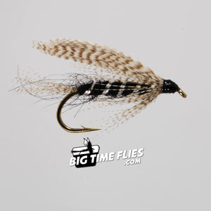 Knudsen Spider Black - Trout Fly Fishing Flies Streamers