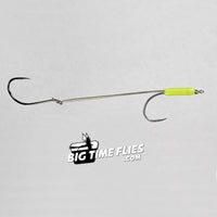 Tandem Hook Rigs - 6/0 - Billfish Sailfish Marlin - Double Hook - Fly Fishing Flies