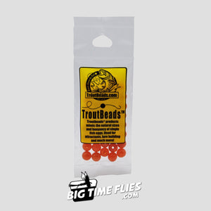 Trout Beads - 8mm - Salmon Egg Beads - Fly Fishing Flies