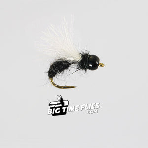 Tungsten Drowned Ant - Bead Head - Black - Fly Fishing Flies